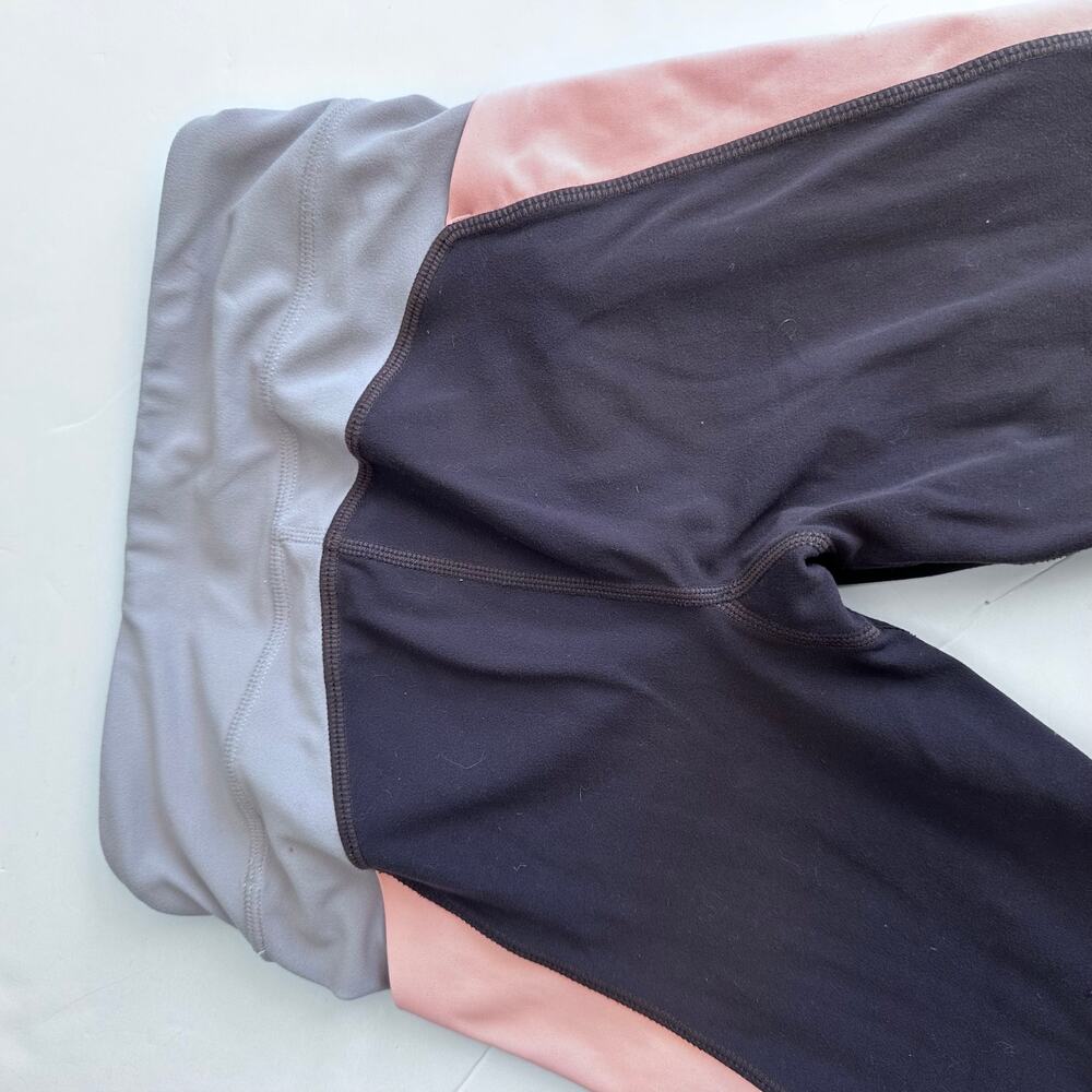 Athleta Girl Color Block Leggings - Size Medium (8/10) - Picture 6 of 6
